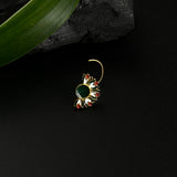 Trippy Tulips Nose Pin (Gold Plated)