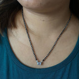 Rectangle Zircon Mangalsutra