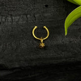 ⁠Hanging Zircon Ring
