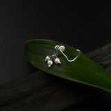 Pearl Hanging Beads Nose Pin