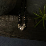 Zircon Heart Mangalsutra