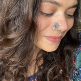 Green Chakra Nose Clip-On