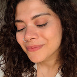 Zircon Flower Nose Ring
