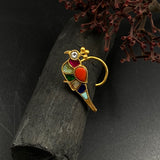 Antique Trippy Tota Nose Pin