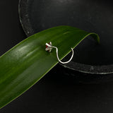 Garnet Star Nose Pin