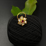 Antique Ruby Flower