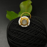 Antique Moti Nose Pin