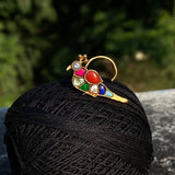 Antique Trippy Tota Nose Pin