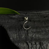 Olive Frame Nose Pin