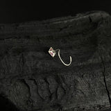 Pink Frame Nose Pin