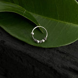 Spiral & Beads Nose Ring(8.96mm)