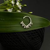 Round Triangle Septum Ring