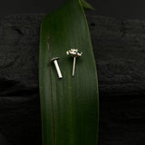 Multi Coloured Flower Nose Pin