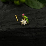 Tota-Rani Screw Nose Pin(Left-side Piercing)