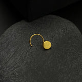 Small Lunar Nose Pin (gold plated)