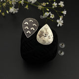 Hearts On Leaf Ear Studs