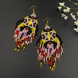 Multi Hue Earrings
