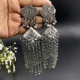 Boho Flower Long Danglers