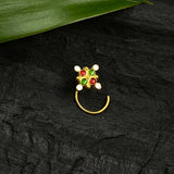 Rangoli Nose Pin