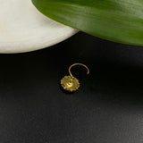 ⁠Marigold Bloom Nose Pin