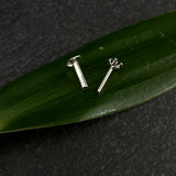 Tiny Black Star Nose Pin