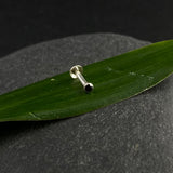 Tiny Black Nose Pin