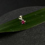 Hot Pink Star Nose Pin