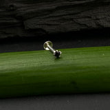 Tiny Black Star Nose Pin