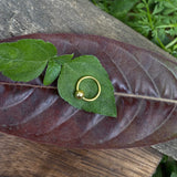 Small Gold Plated Nose Ring