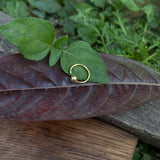 Small Gold Plated Nose Ring