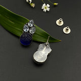 Violet & Stones Ear Studs
