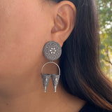 Silver Bouquet Earrings