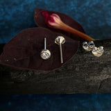 Zircon Ear Studs