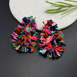 Neon Confetti Earrings