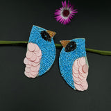 Blue Birdie Earrings