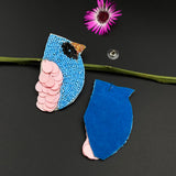 Blue Birdie Earrings