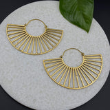 Semi Stroke Earrings