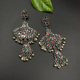 Multi Coloured Banjaran Earrings