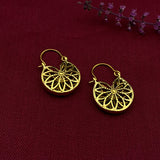 Flower Of Life 3D Earrings
