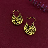 Flower Of Life 3D Earrings
