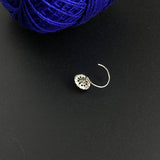 Emerald & Zircon Aztec Nose Pin