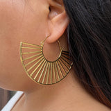 Semi Stroke Earrings