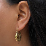 Flower Of Life 3D Earrings