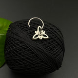 Emerald Triangle Nose Pin