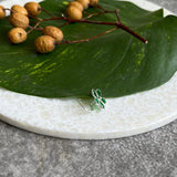 Emerald Petals Nose Pin