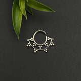 Double layered septum ring