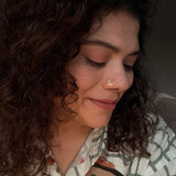 Gold Butterfly Nose Pin