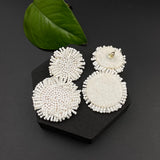 Boho Vibe Earrings (white)