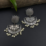 Antique Lotus Earrings