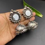 Classic Mirror Jhumkis